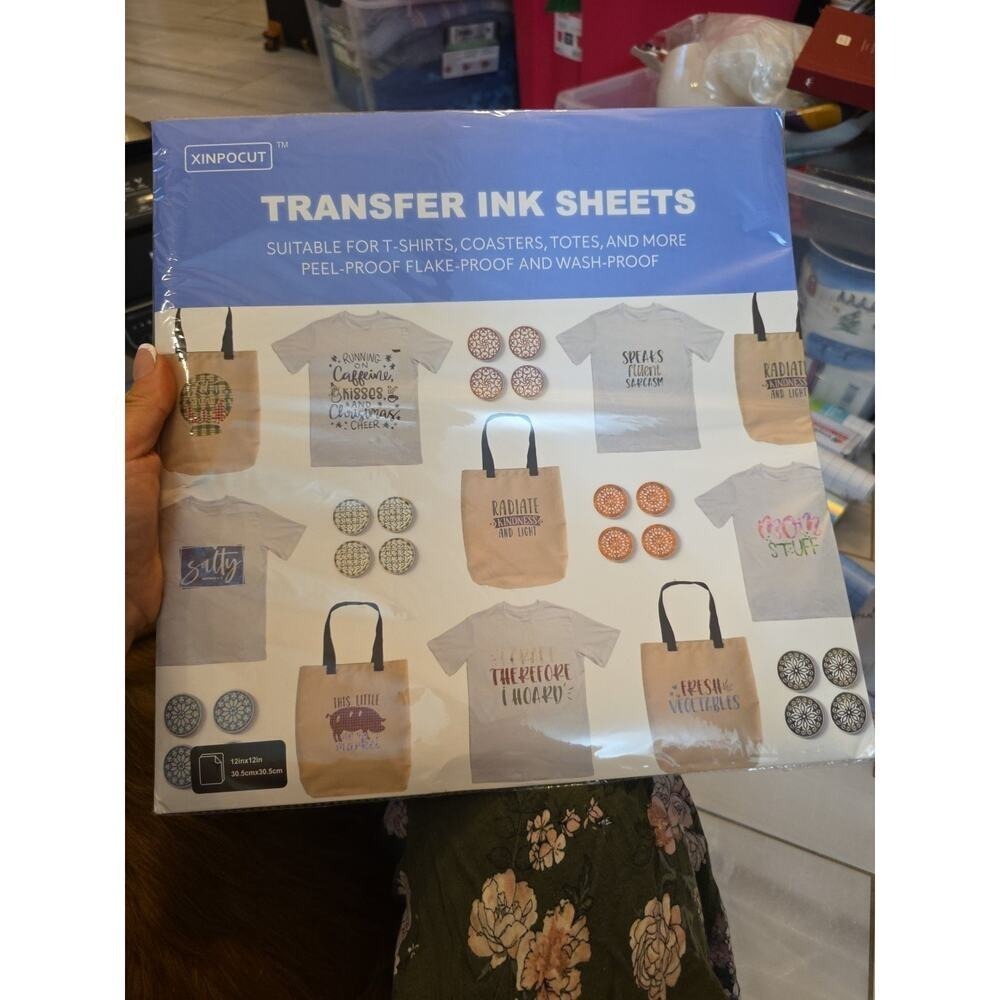 Xinpocut transfer ink sheets new 12" × 12" New Sealed E2